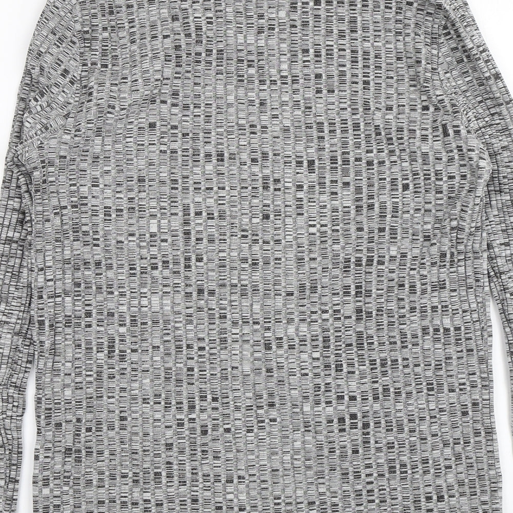 Womens UK Size M River Island Grey Pullover Jumper