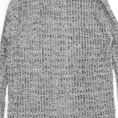 Womens UK Size M River Island Grey Pullover Jumper