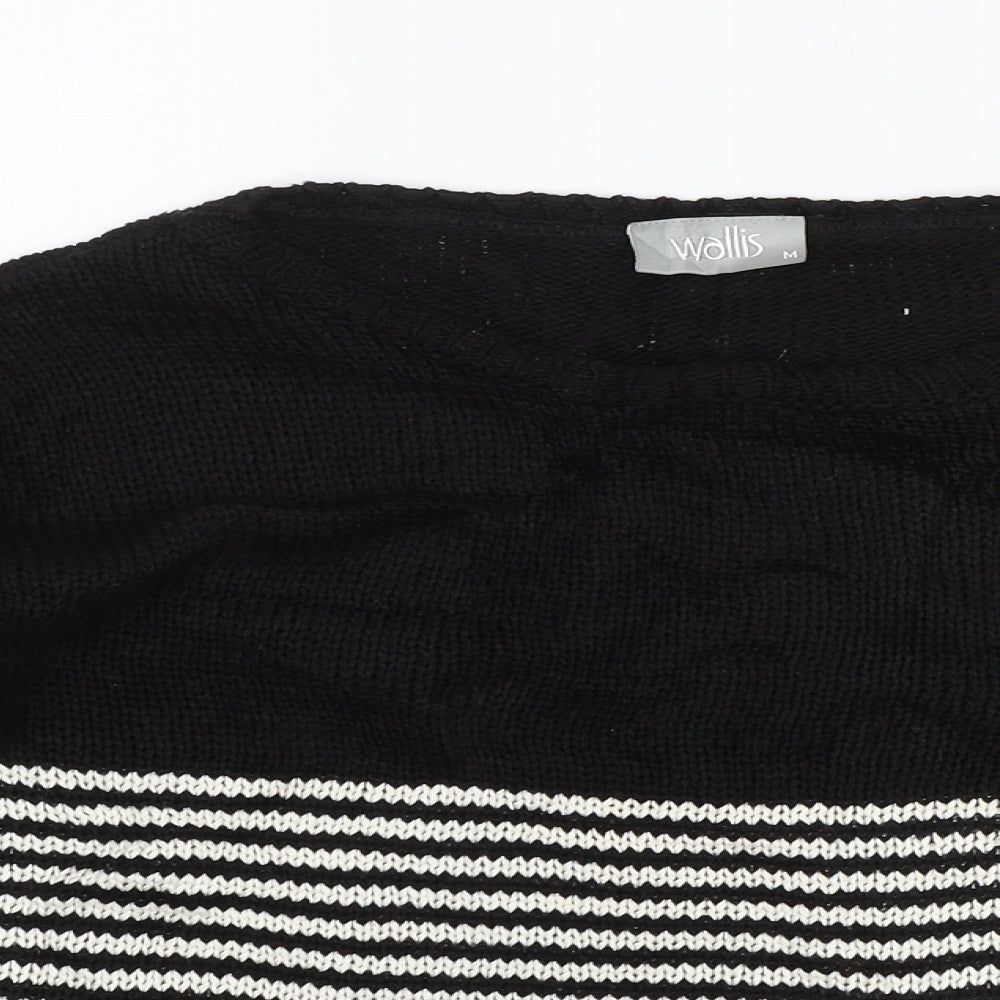 Womens UK Size M Wallis Black Pullover Jumper