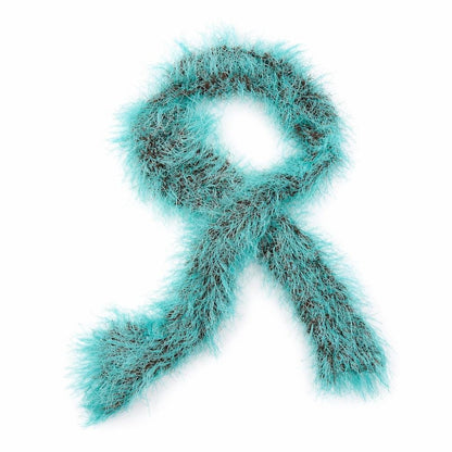 Front view of Preworn unisex blue scarf scarves & wraps one size