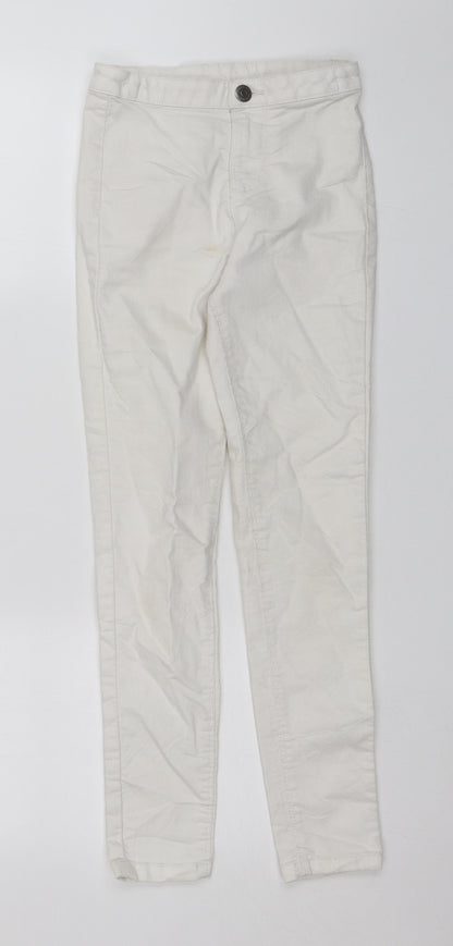 Candy Couture Girls White   Skinny Jeans Size 11 Years