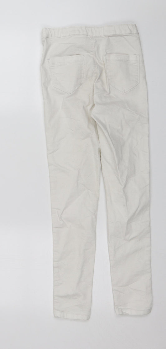 Candy Couture Girls White   Skinny Jeans Size 11 Years
