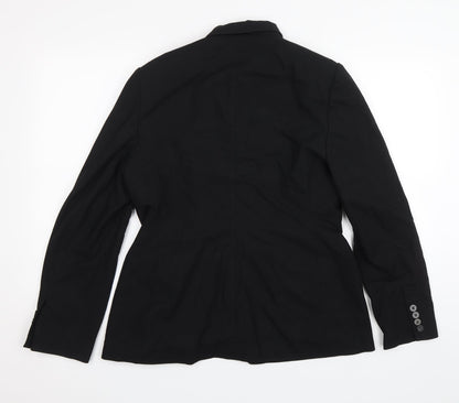 NEXT Womens Black   Jacket Blazer Size 14