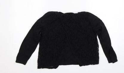 Womens UK Size 10 NEXT Black Basic Blouse