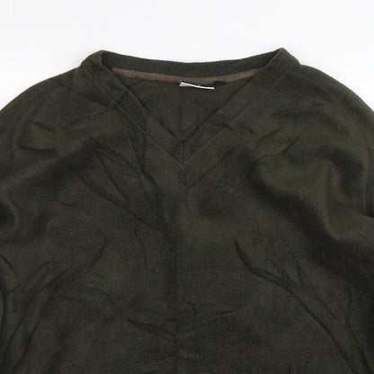 F&F Mens Green   Pullover Jumper Size M