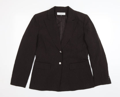 Womens UK Size 10 Tahari Regular Brown Blazer