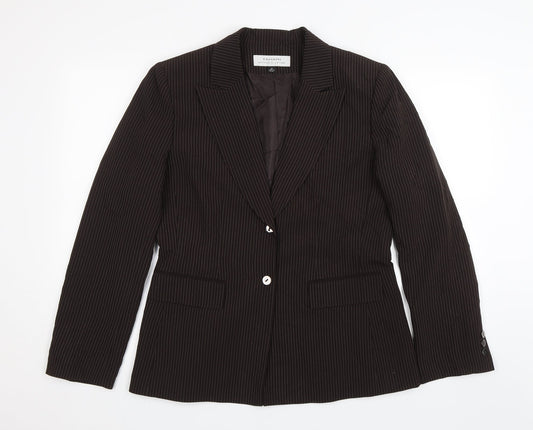 Womens UK Size 10 Tahari Regular Brown Blazer