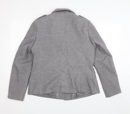 M&S Womens Grey   Jacket  Size 12