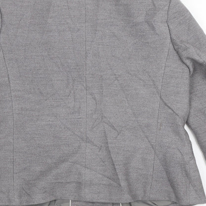 M&S Womens Grey   Jacket  Size 12