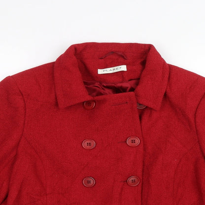 Womens UK Size 16 Planet Red Jacket