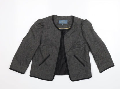 E-vie Womens Grey   Jacket  Size 12