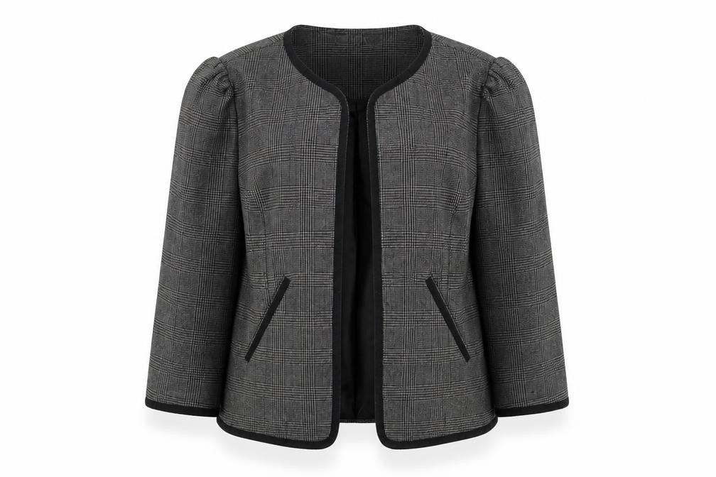 Womens UK Size 12 E-vie Grey Jacket