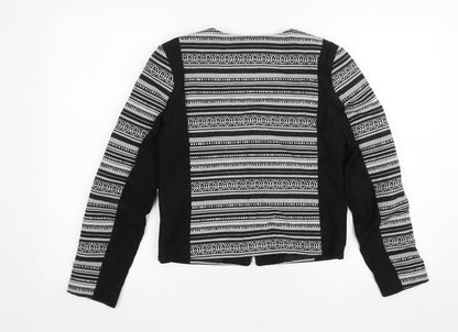 Womens UK Size 6 H&M Black Jacket