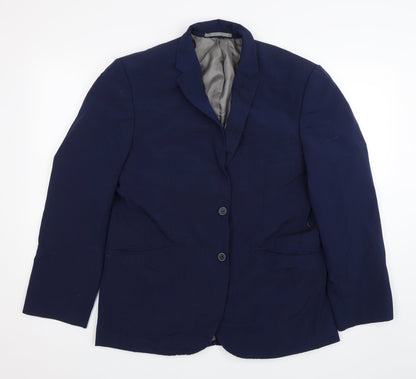 Mens UK Size 42 Taylor & Wright Regular Blue Suit Jacket