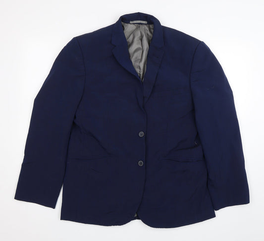 Mens UK Size 42 Taylor & Wright Regular Blue Suit Jacket