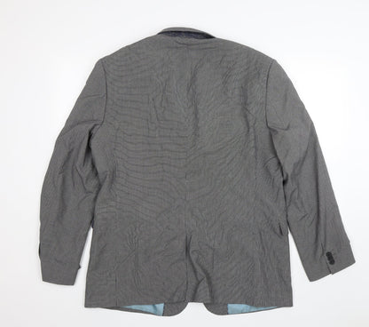Mens UK Size 44 Taylor & Wright Regular Grey Suit Jacket