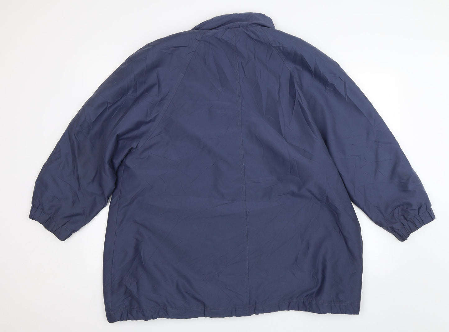 Womens UK Size 16 St Michael Blue Overcoat