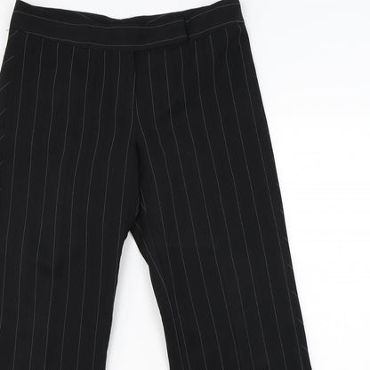 Womens UK Size 12 Atmosphere Regular Fit Dress Pants Black Trousers