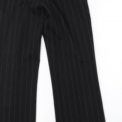 Womens UK Size 12 Atmosphere Regular Fit Dress Pants Black Trousers