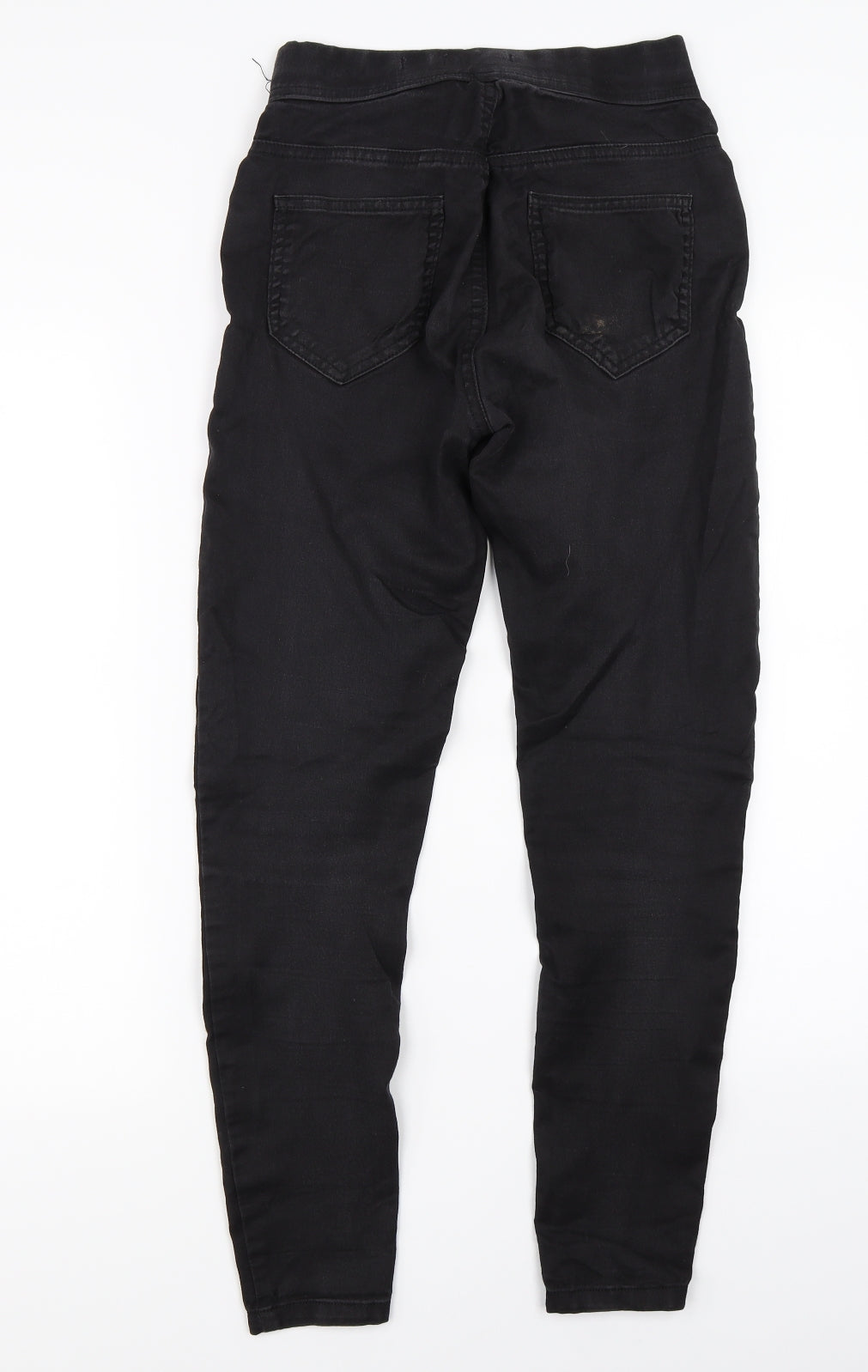 TU Womens Black  Denim Jegging Jeans Size 8 L26 in