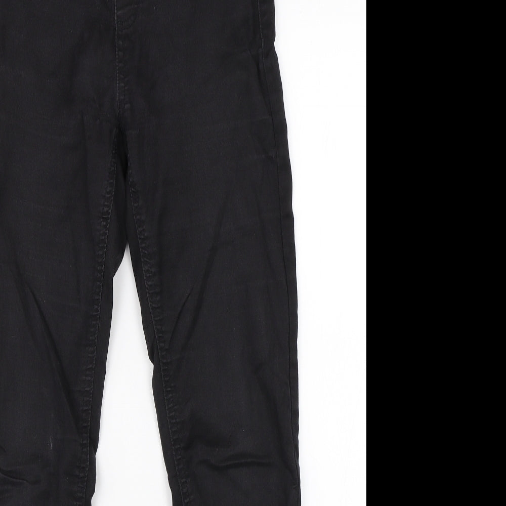 TU Womens Black  Denim Jegging Jeans Size 8 L26 in