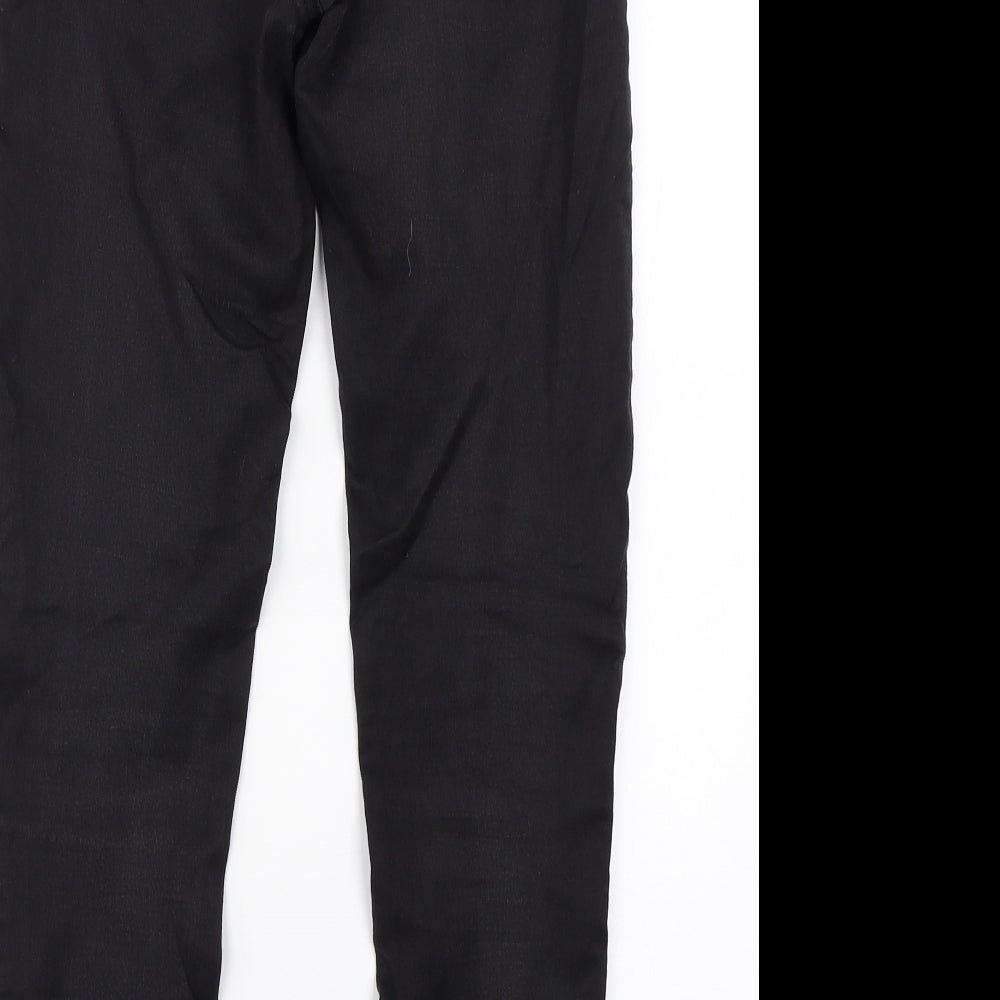 TU Womens Black  Denim Jegging Jeans Size 8 L26 in