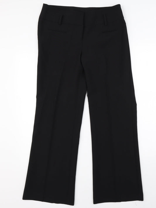 New Look Womens Black   Dress Pants Trousers Size 12 L30 in