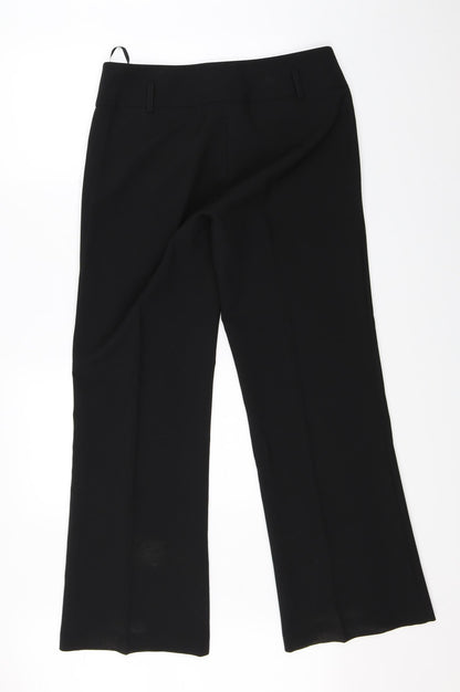 New Look Womens Black   Dress Pants Trousers Size 12 L30 in