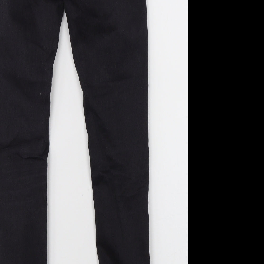 Topshop Womens Black  Denim Skinny Jeans Size 25 in L28 in