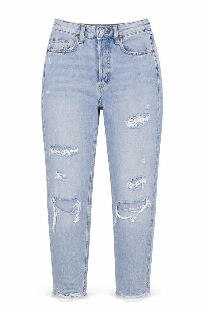 Womens UK Size 6 Divided Regular Fit Skinny Blue Jeans