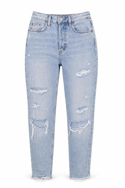 Womens UK Size 6 Divided Regular Fit Skinny Blue Jeans