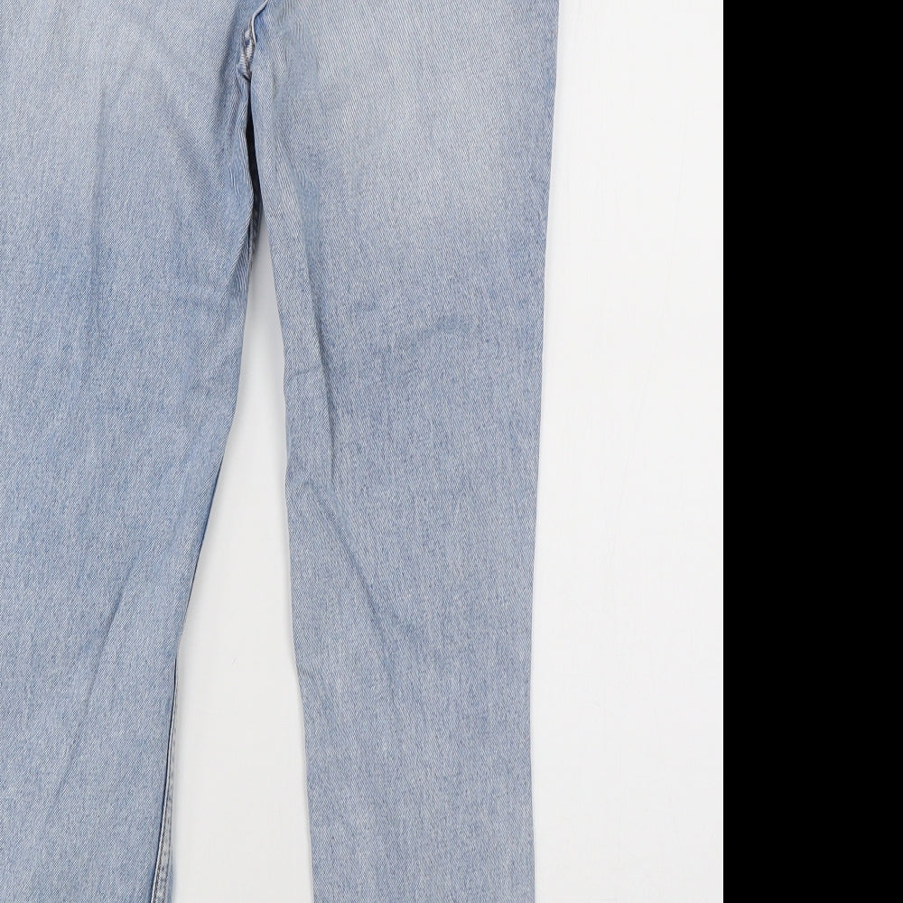 Womens UK Size 6 Divided Regular Fit Skinny Blue Jeans