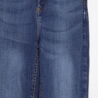 Denim Co Womens Blue  Denim Skinny Jeans Size 10 L26 in