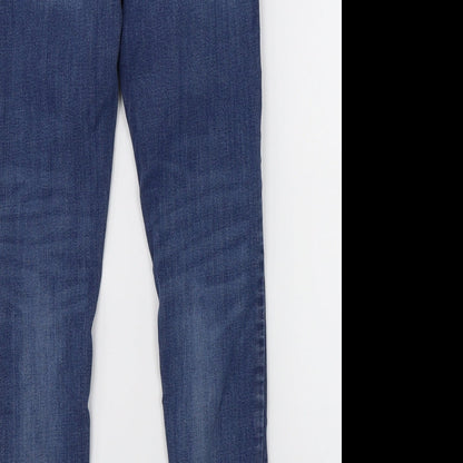 Denim Co Womens Blue  Denim Skinny Jeans Size 10 L26 in