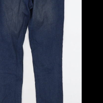 Womens UK Size 12 Beloved Regular Fit Skinny Blue Jeans