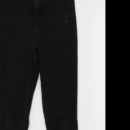 M&S Womens Black  Denim Skinny Jeans Size 8 L24 in