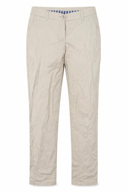 Womens UK Size 8 Blue Motion Regular Fit Chino Beige Trousers