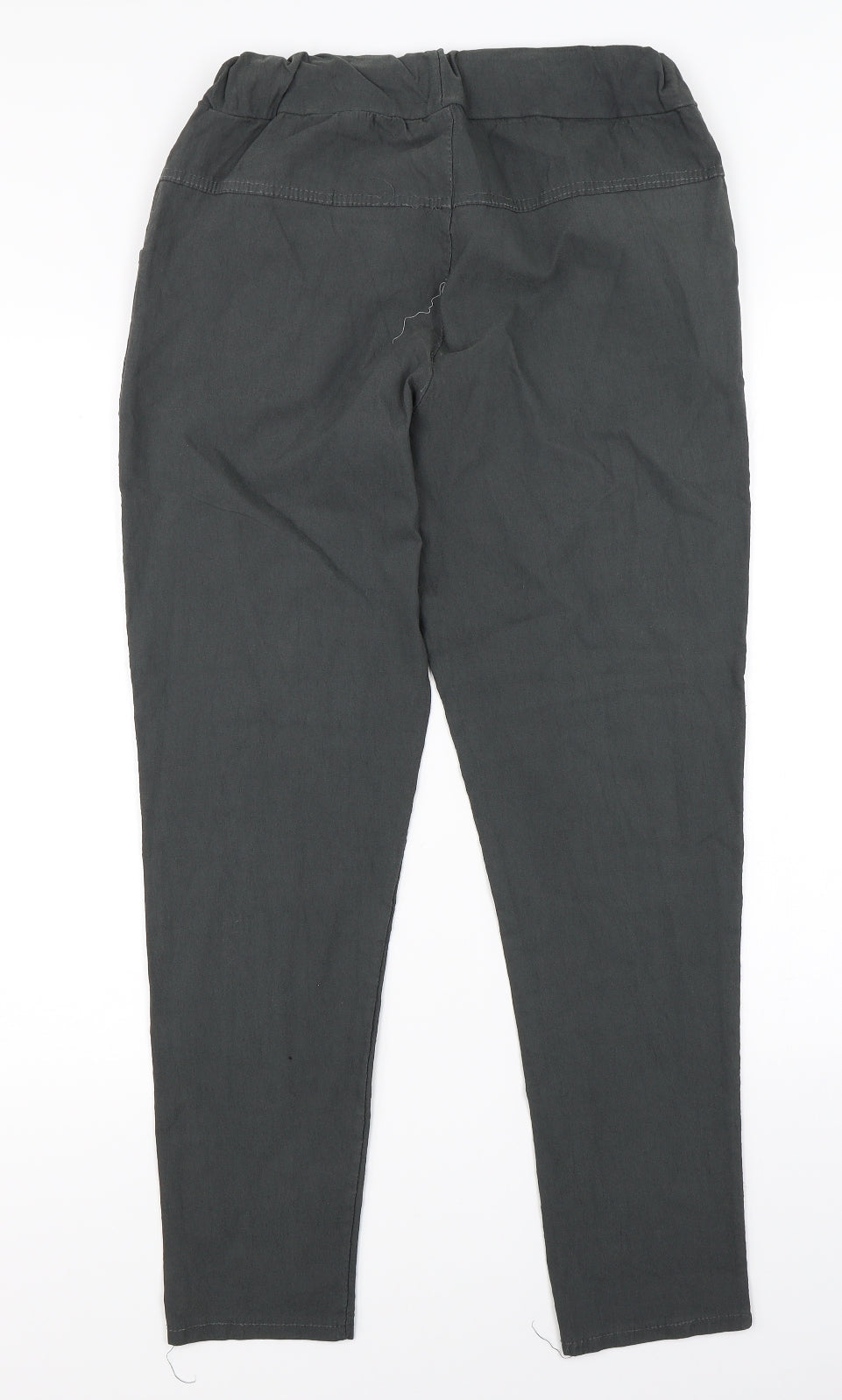Womens UK Size 10 Preworn Regular Fit  Grey Trousers