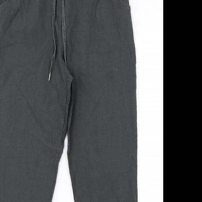 Womens UK Size 10 Preworn Regular Fit  Grey Trousers