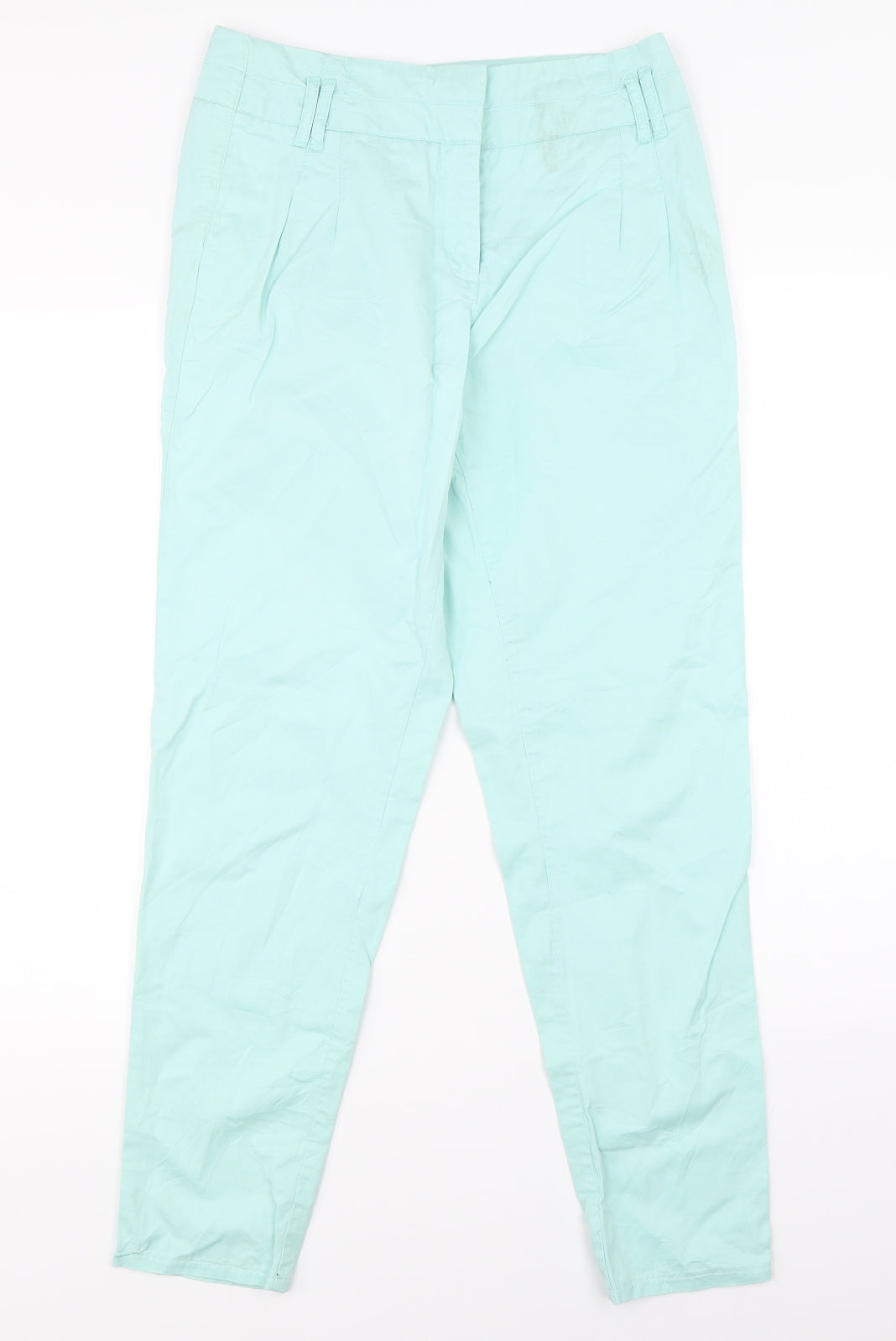 Womens UK Size 12 VERO MODA Regular Fit Straight Green Jeans