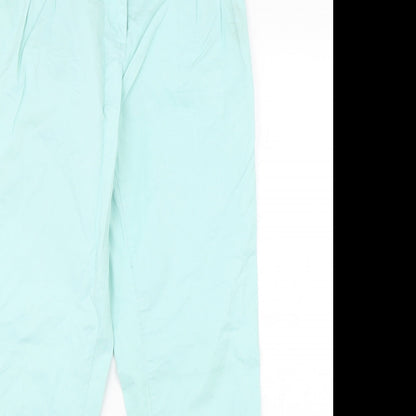Womens UK Size 12 VERO MODA Regular Fit Straight Green Jeans