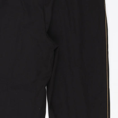 Womens UK Size 12 Dorothy Perkins Regular Fit Dress Pants Black Trousers