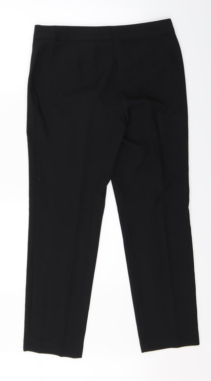 F&F Womens Black   Dress Pants Trousers Size 10 L26 in