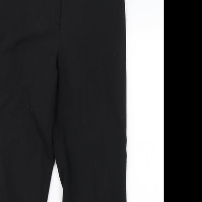 Womens UK Size 12 Dorothy Perkins Regular Fit Dress Pants Black Trousers