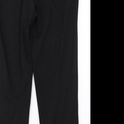 Womens UK Size 12 Dorothy Perkins Regular Fit Dress Pants Black Trousers