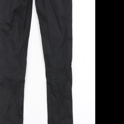 Perfect Jeans Womens Black  Denim Skinny Jeans Size 26 in L26 in