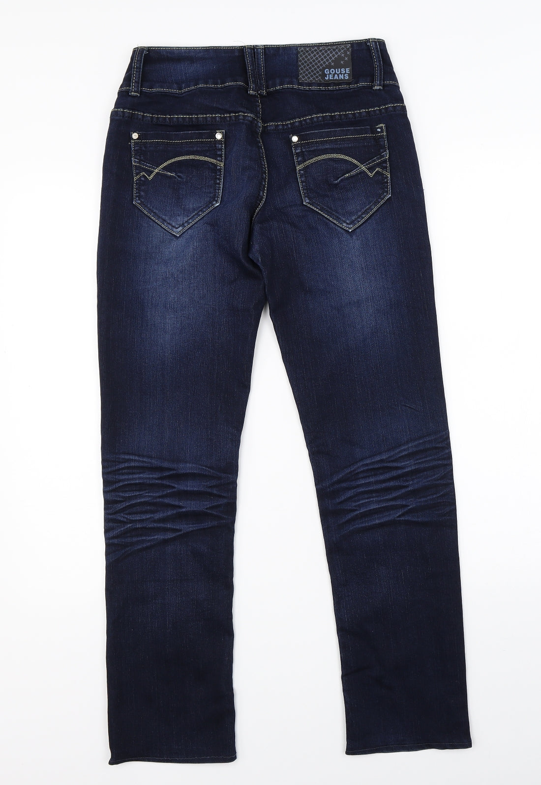 Gouse Womens Blue  Denim Straight Jeans Size 27 in L27 in