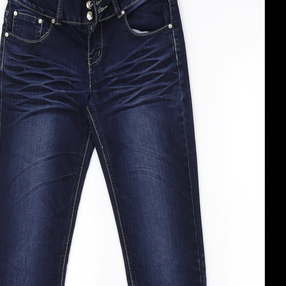 Gouse Womens Blue  Denim Straight Jeans Size 27 in L27 in