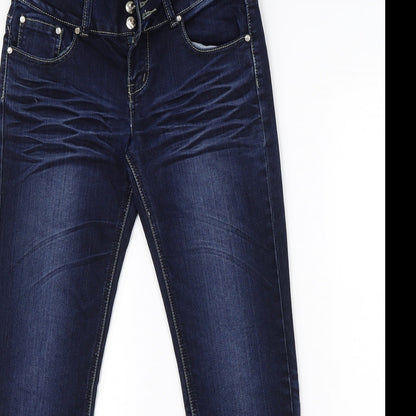 Gouse Womens Blue  Denim Straight Jeans Size 27 in L27 in