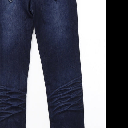 Gouse Womens Blue  Denim Straight Jeans Size 27 in L27 in